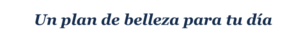 Plan de belleza