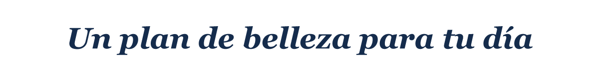 Plan de belleza