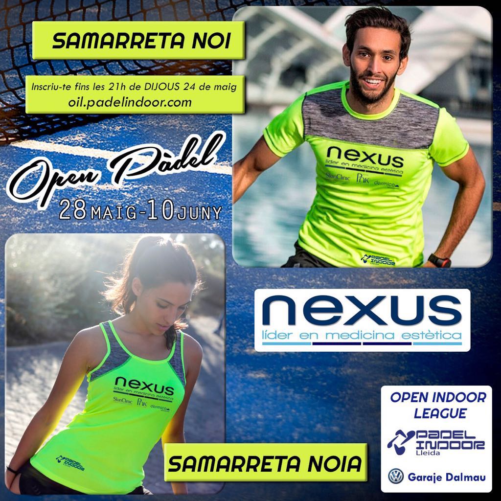 samarretes nexus padel