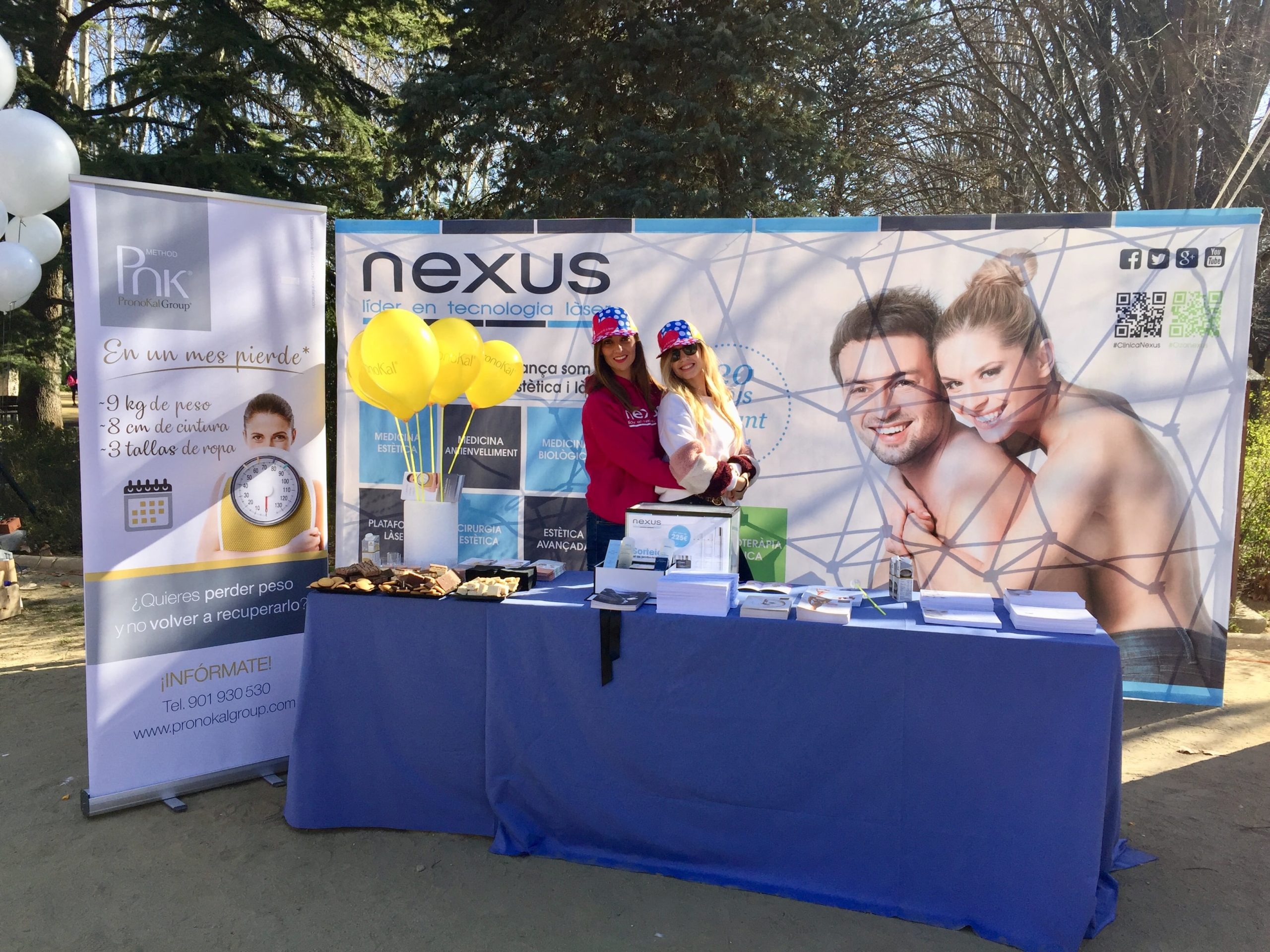 Stand nexus cursa de la dona