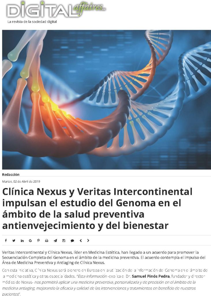Estudi genoma digital affaires
