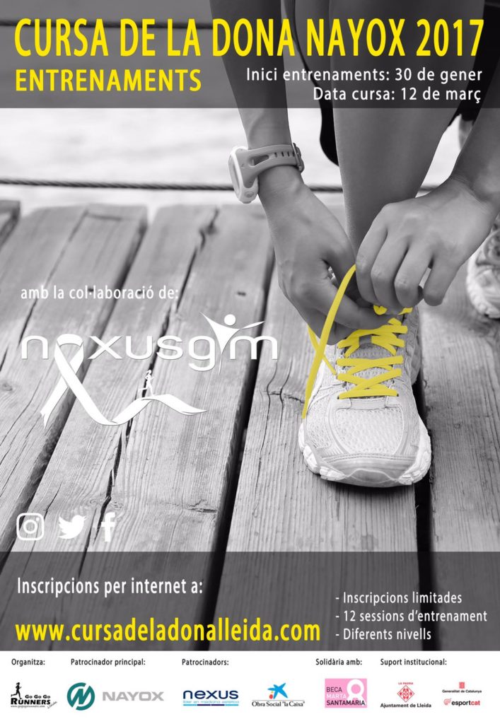 entrenaments cursa dona Nexys Gym